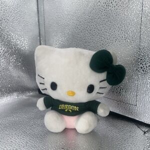 Plush Hello Kitty 5" Oregon Ducks By  Sanrio College